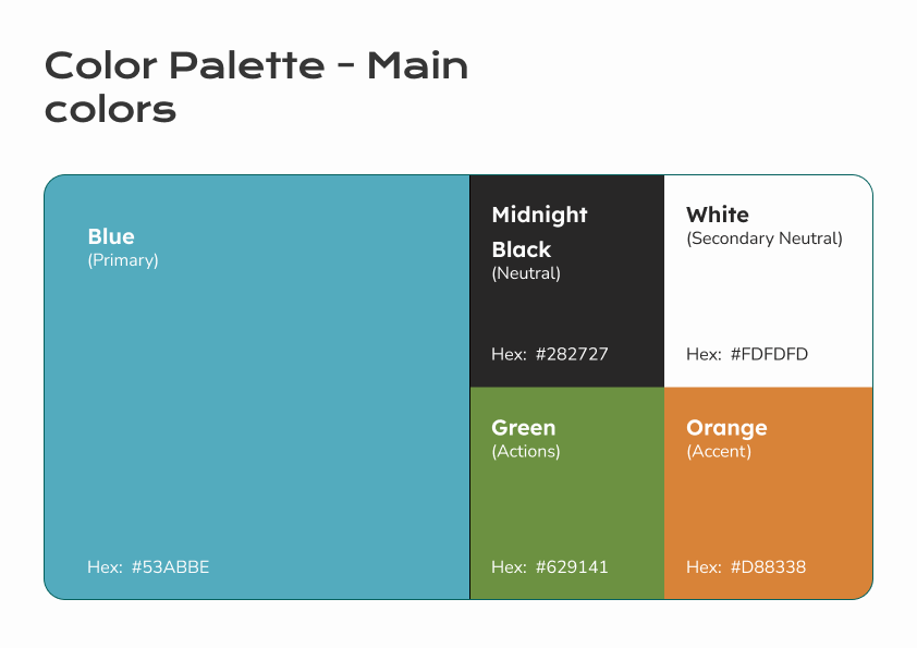 North Ventures Color Palette