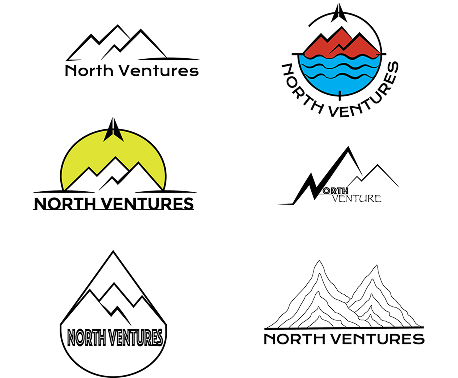 North Ventures Logo Mockups