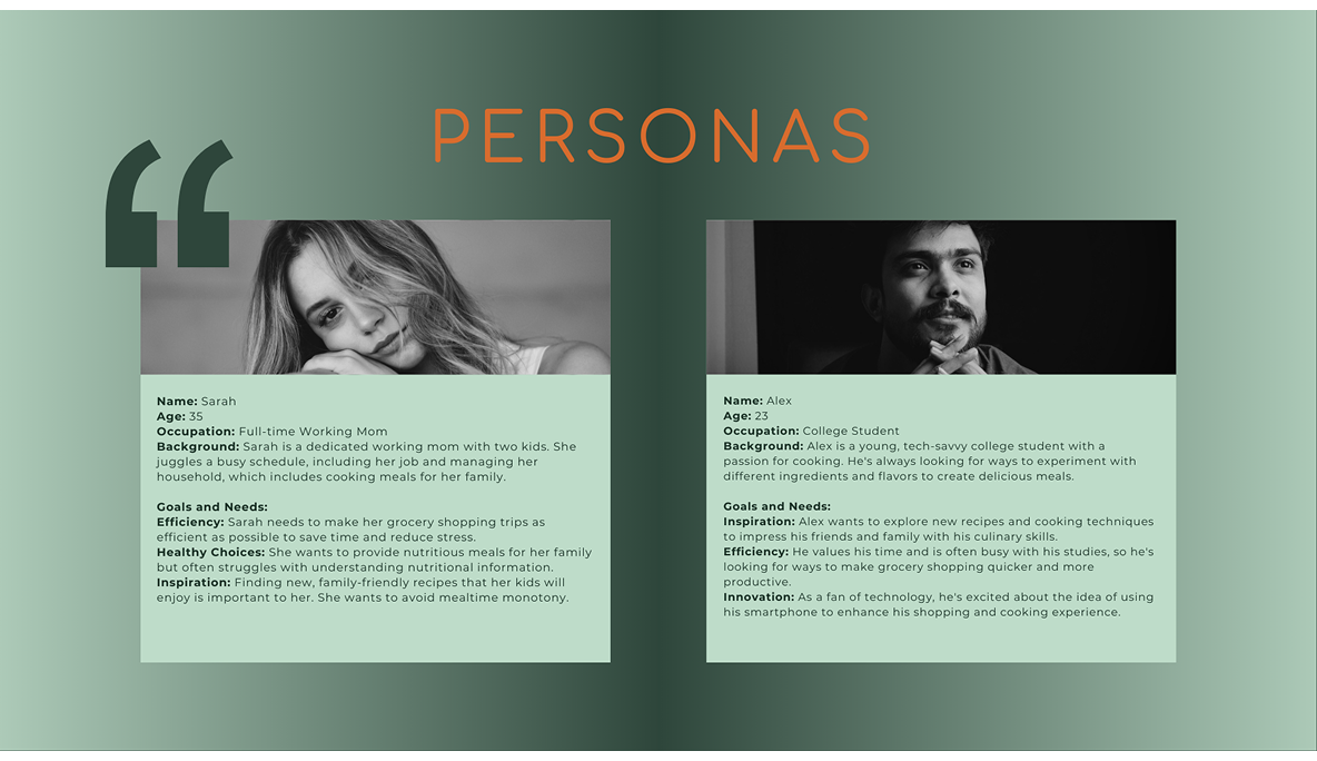 User Persona Sarah for Sproot App